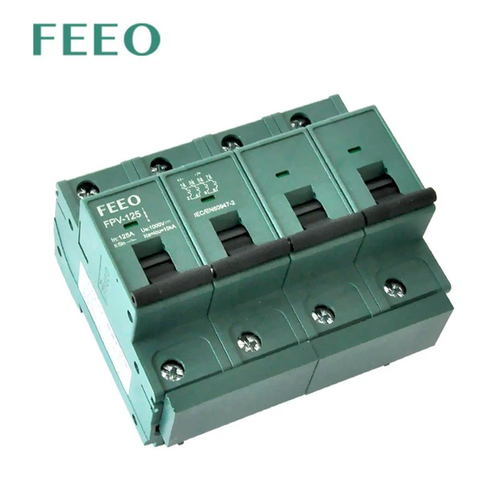 Circuit Breaker 4p 1000v 125A for solar system