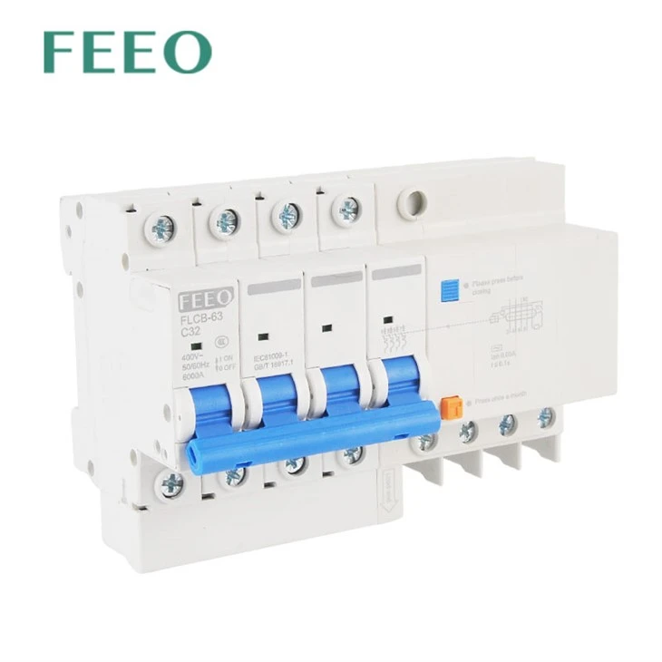4P FLCB-63 RCCB RCDタイプC 10KA 63A